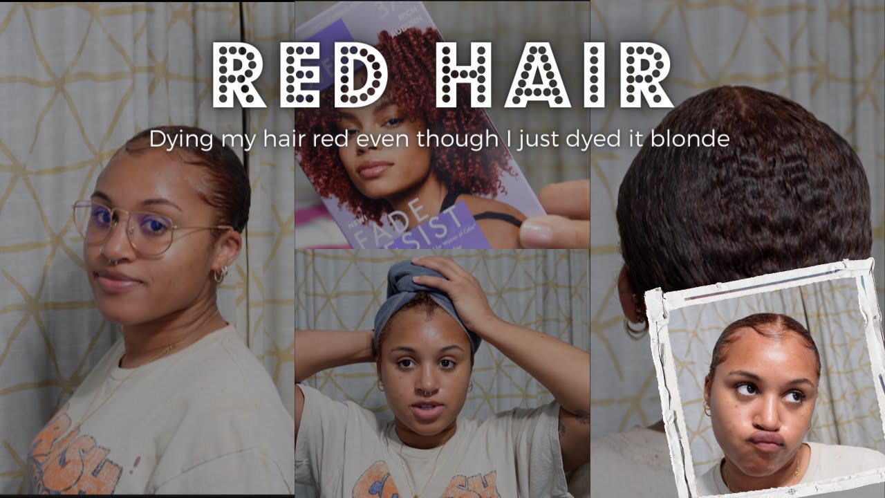 Dying my hair red (Rich Auburn)