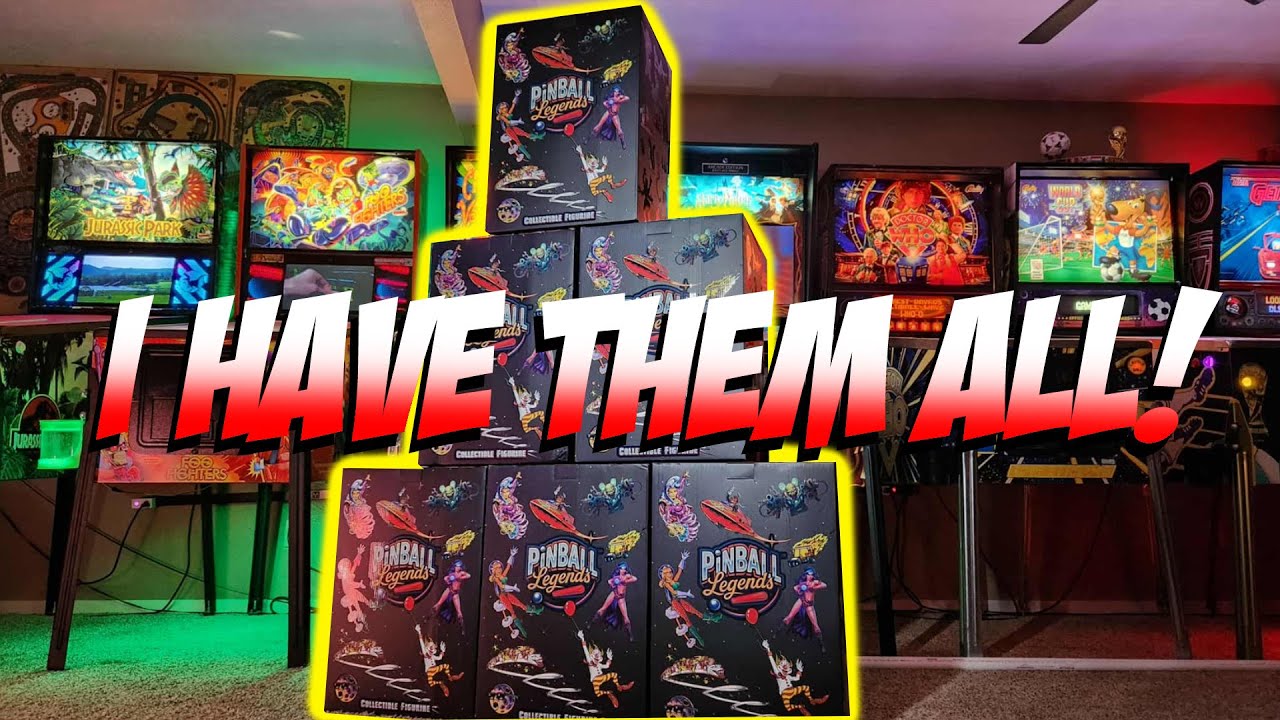 I Unbox ALL of the Pinball Legends