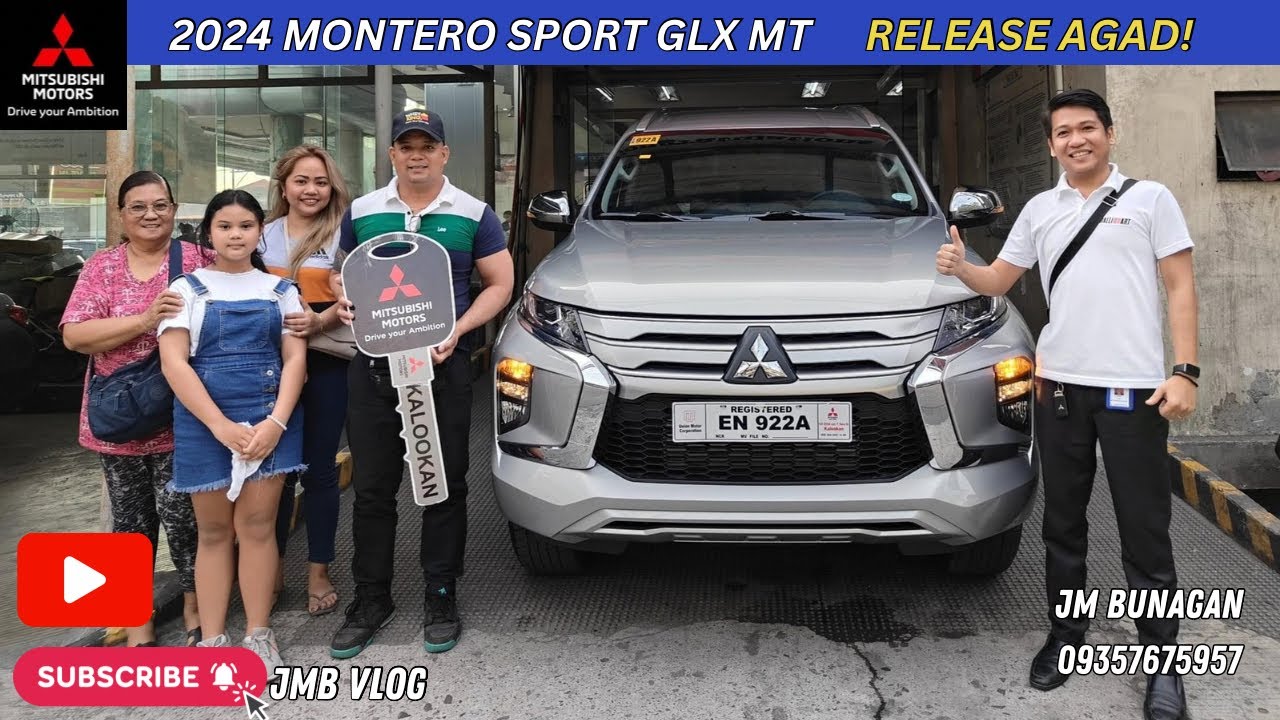 WORTH IT! ANG BRAND NEW MONTERO SPORT GLX MANUAL 2024 - STERLING SILVER METALLIC! #monterosport
