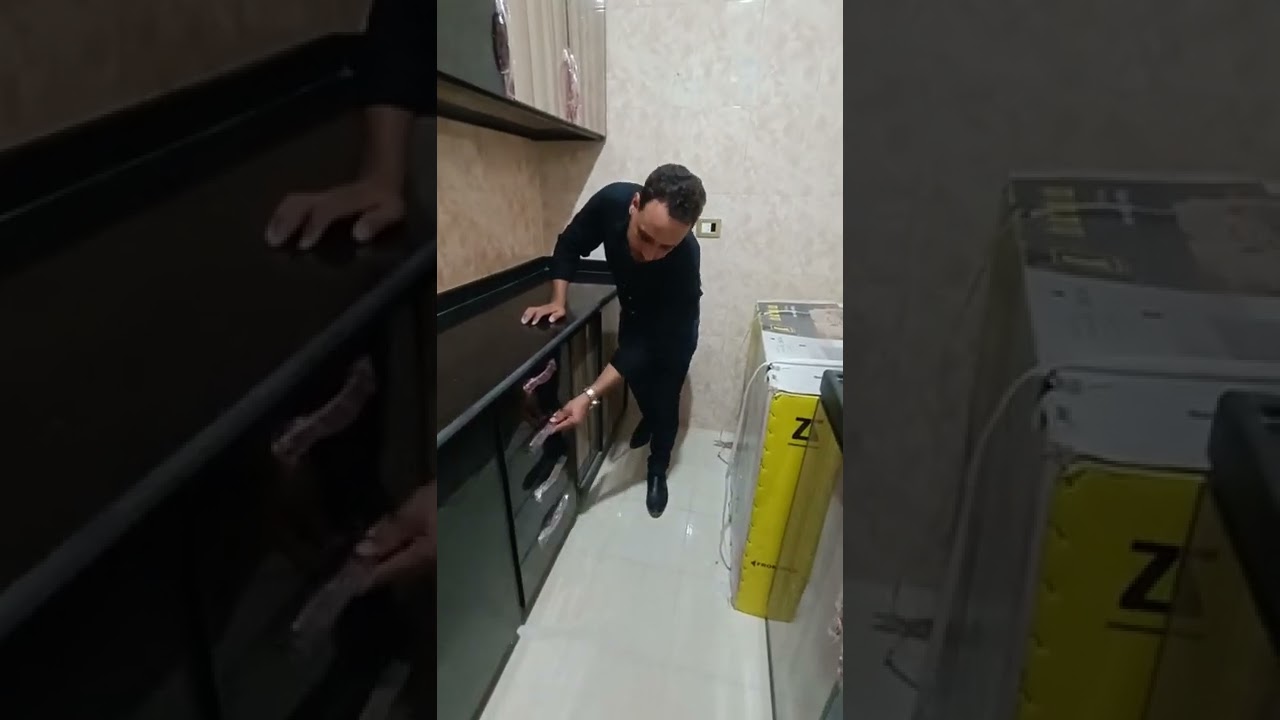 مطبخ اسكان اجتماعى الوميتال العاشر من رمضان مطبخ فايبر جلاس من مهندس يحيى فايز 01281238512