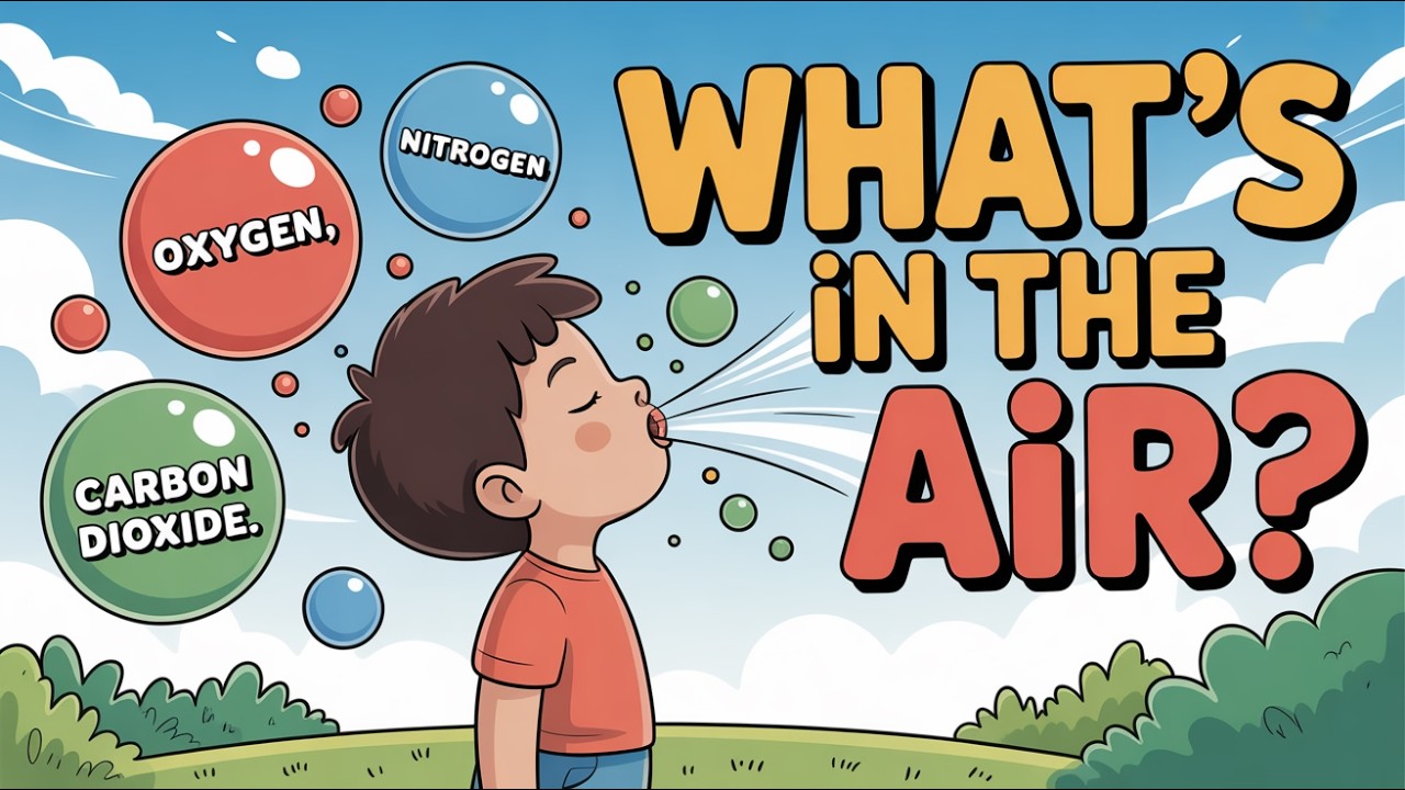Air Around Us 🌬️ | What’s in the Air We Breathe?