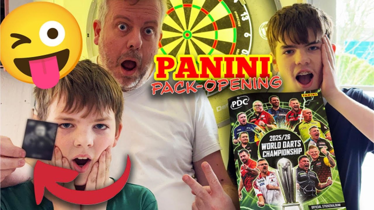 PANINI PACK-OPENING! DART-EDITION!😎😍 #panini #packopening #darts
