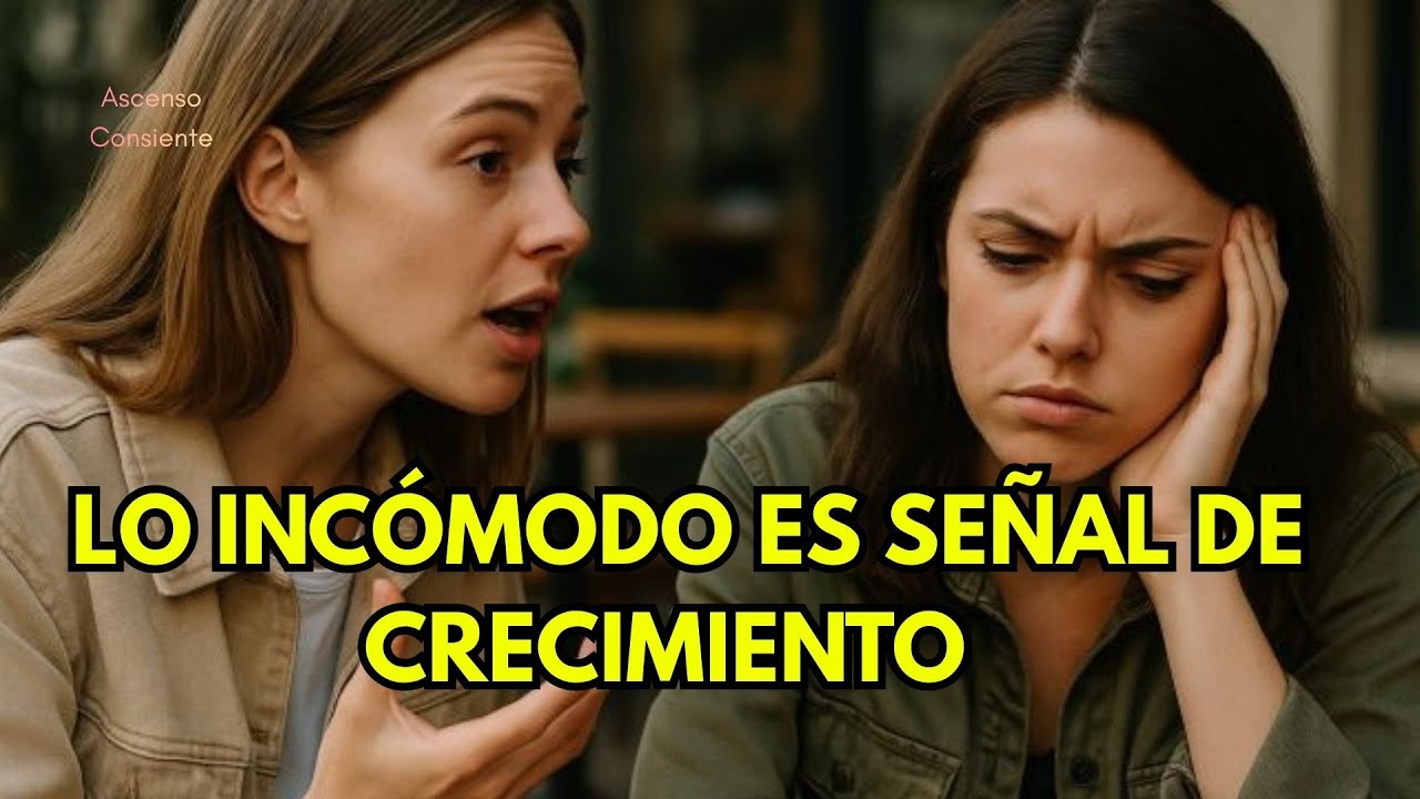 Lo incómodo es señal de crecimiento.....