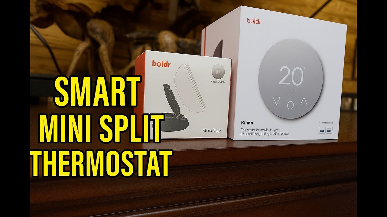 Smart Mini Split Thermostat? Honest Boldr Klima Review + Install on Daikin