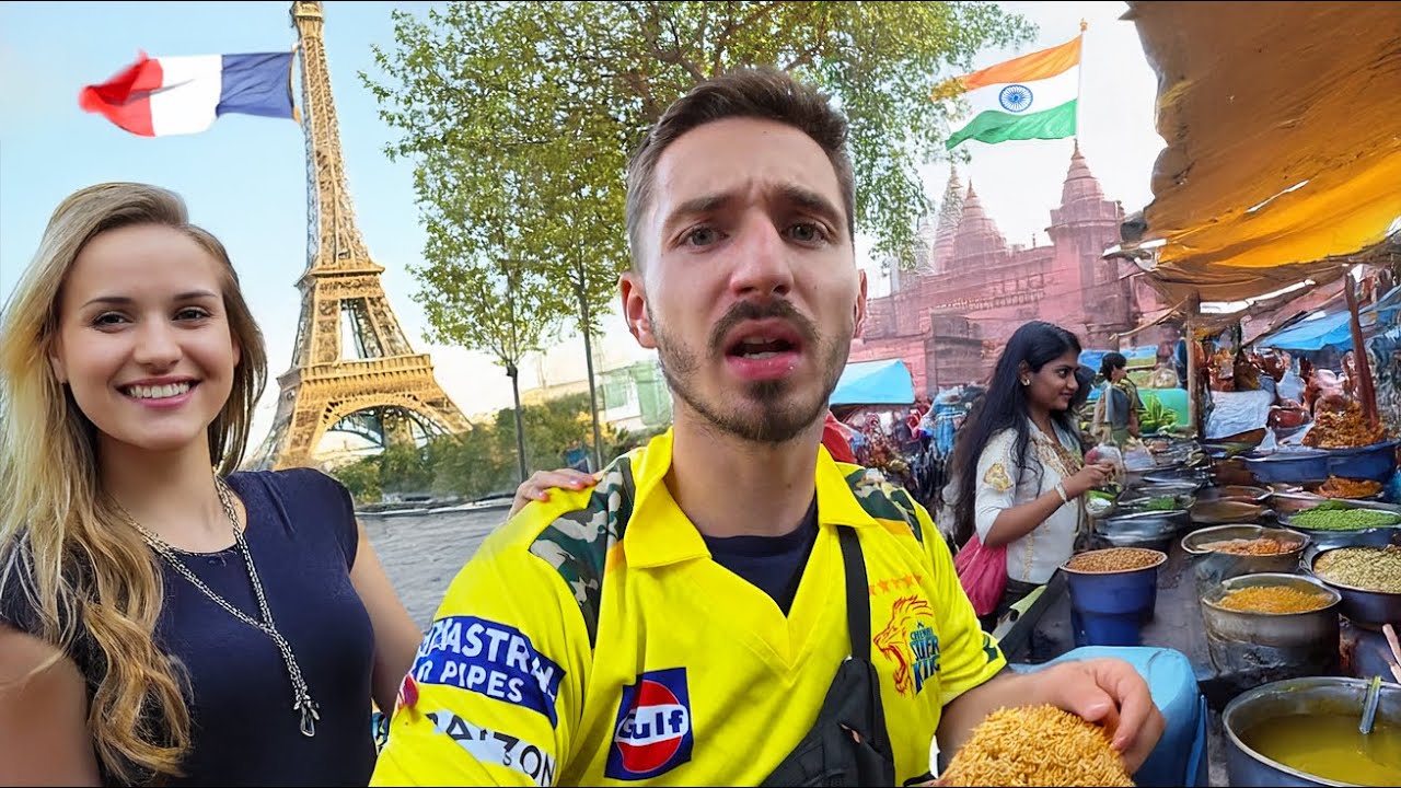 SURVIVRE pendant 24H en INDE 🇮🇳 VS 24H en France 🇫🇷
