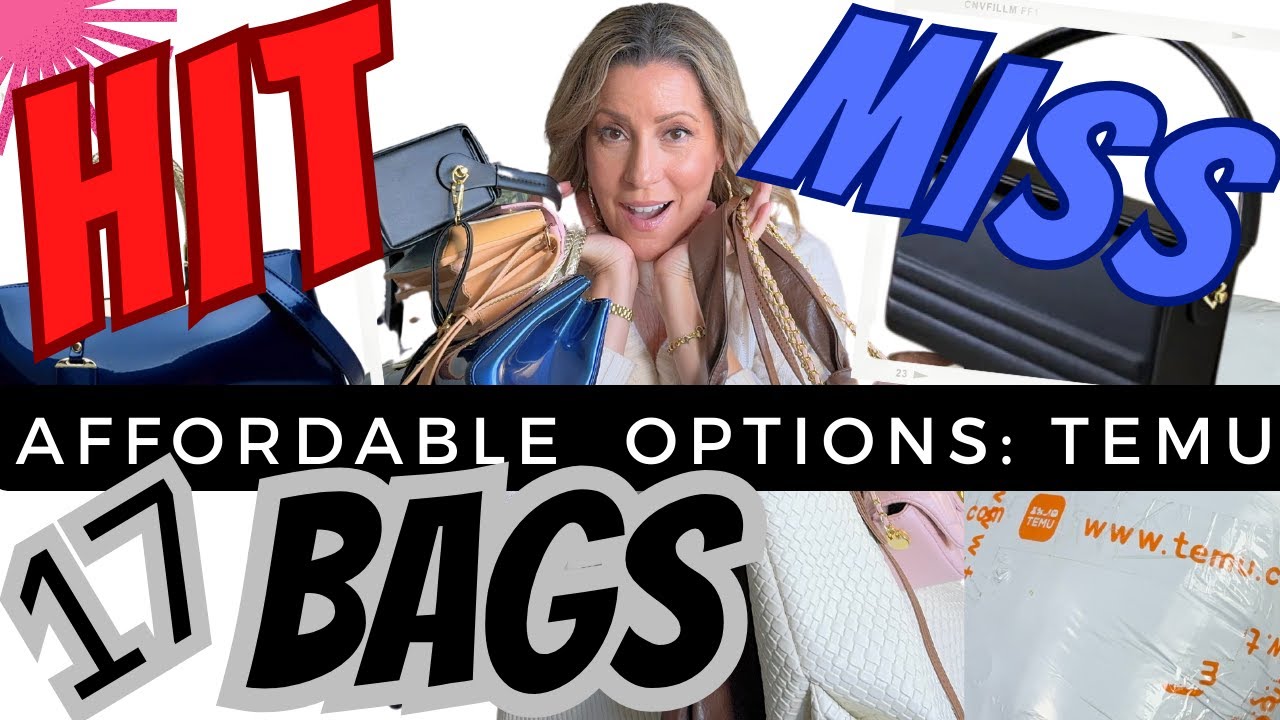 2024  TEMU | 17 Purses 👜🤩 YOU won’t believe what I found😳 What PURSE to wear this Spring & Summer