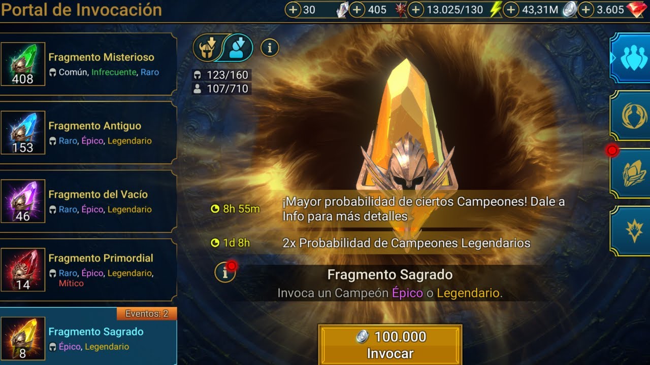 APERTURA FRAGMENTOS FUSION | Sorteo A Los 1000 Suscriptores | Raid Shadow Legends