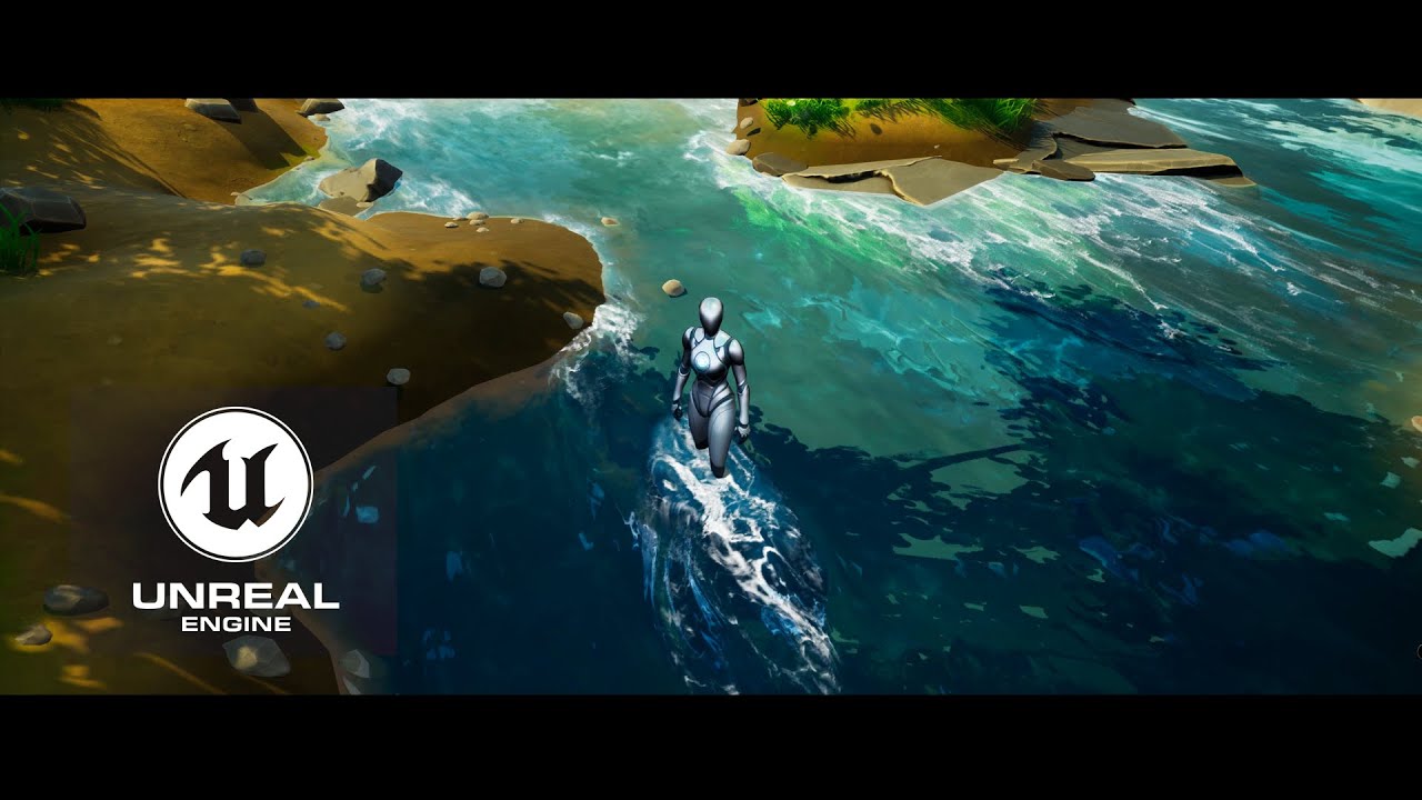 Stylized River With FluidNinja in UE5