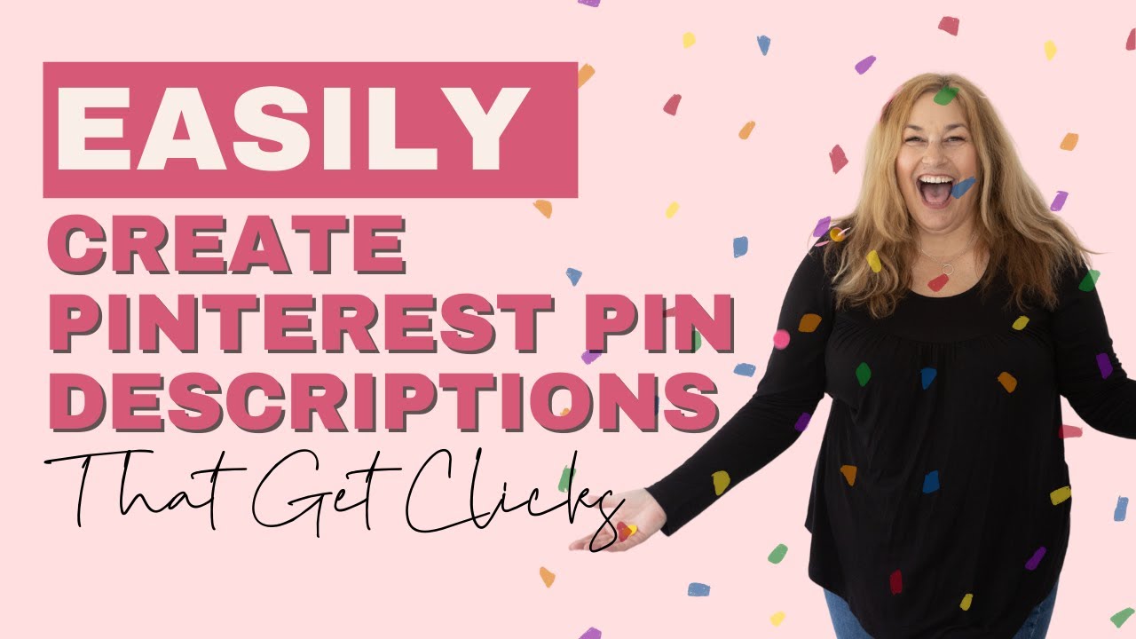 How to easily create Pinterest Pin Descriptions that GET CLICKS!