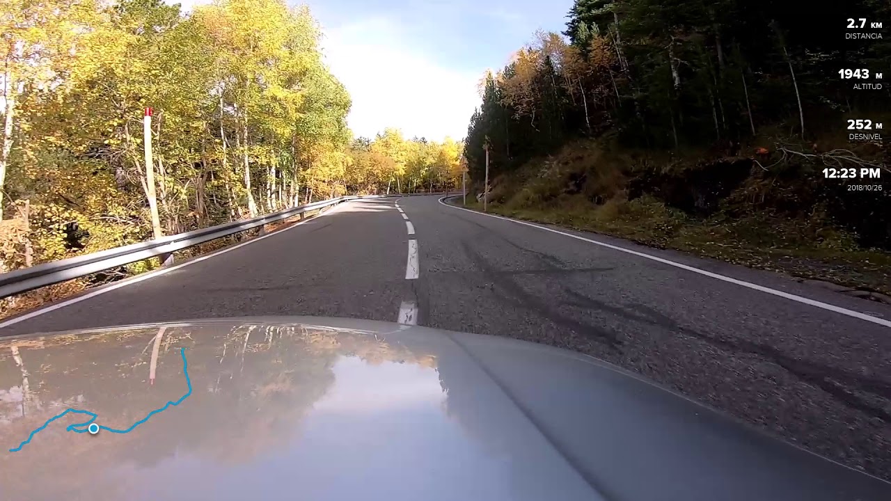 Recorriendo ANDORRA. ctra. del coll d'ordino