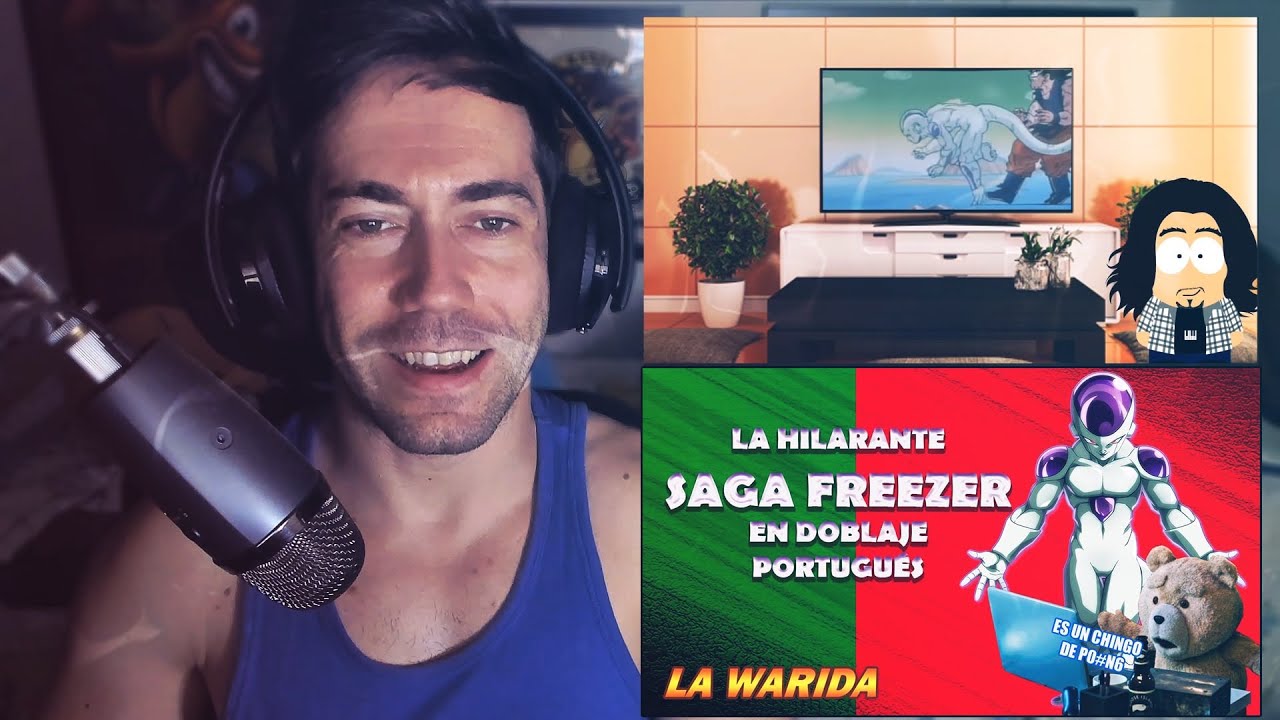 👽 Saga de Freezer PORTUGUÉS un doblaje comedia sin querer ser comedia - DBZ @JeffarVlogs [Reacción]