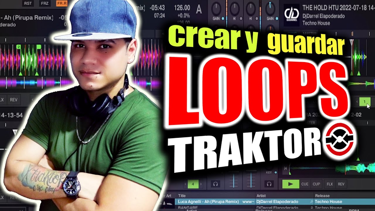 🎧 Cómo hacer y guardar LOOPS en traktor pro ★ USAR EL REMIX DECK ★ @DjDarrelElapoderado ✔