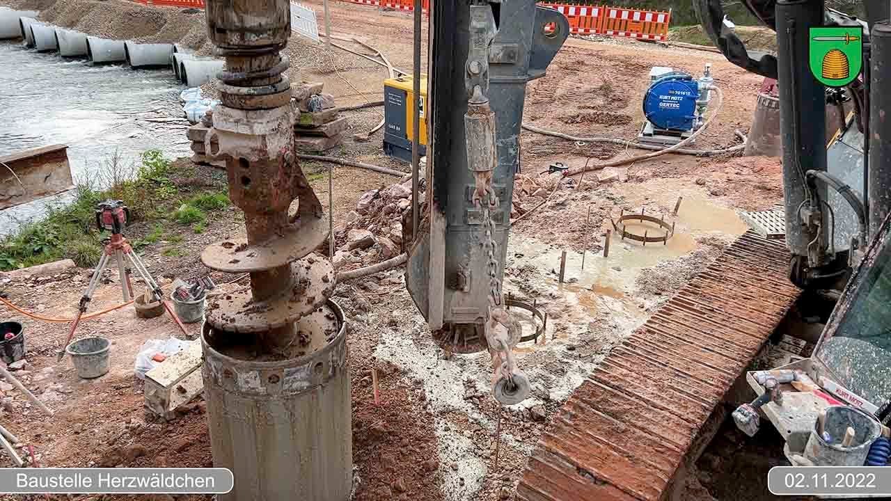 WIEDERAUFBAU EIFELSTRECKE: Bauarbeiten in St. Thomas - Kw44