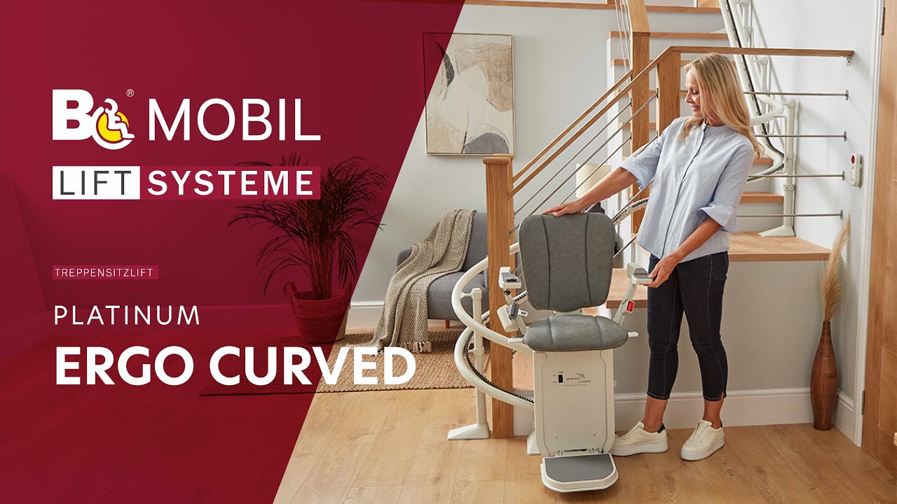Treppenlift Platinum Ergo Curve - B.MOBIL