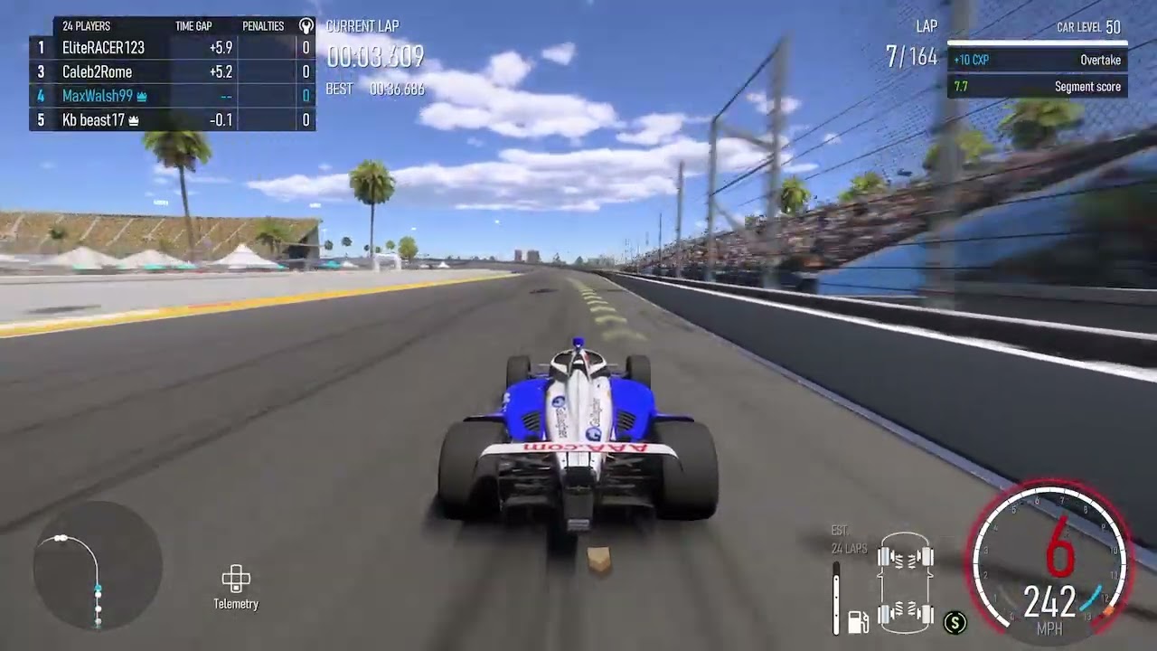 Start of my own Good Ranchers 400 at Sunset Peninsula on Forza Motorsport