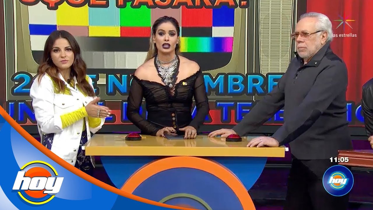 Maite Perroni y Luis de Llano celebran el día mundial de la televisión | Hoy