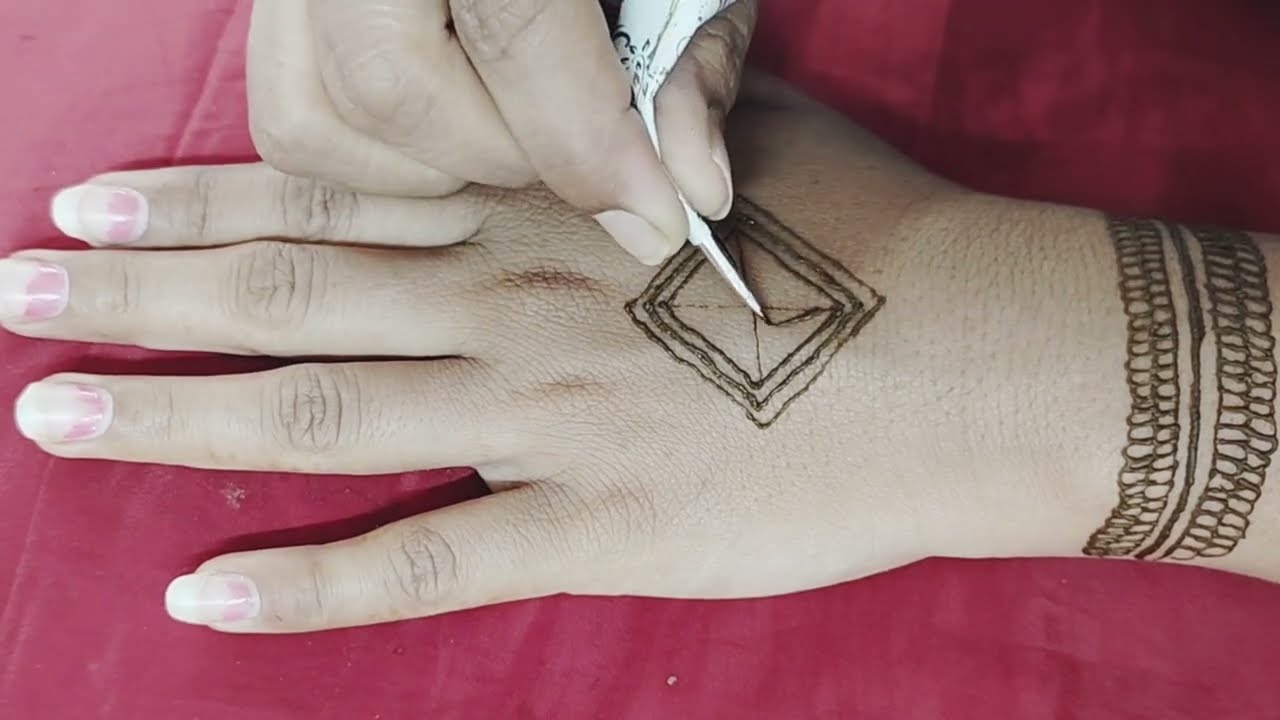 Simple & Elegant Back Hand Mehndi | wedding Special Mehandi Design | Trendi Mehandi Design 