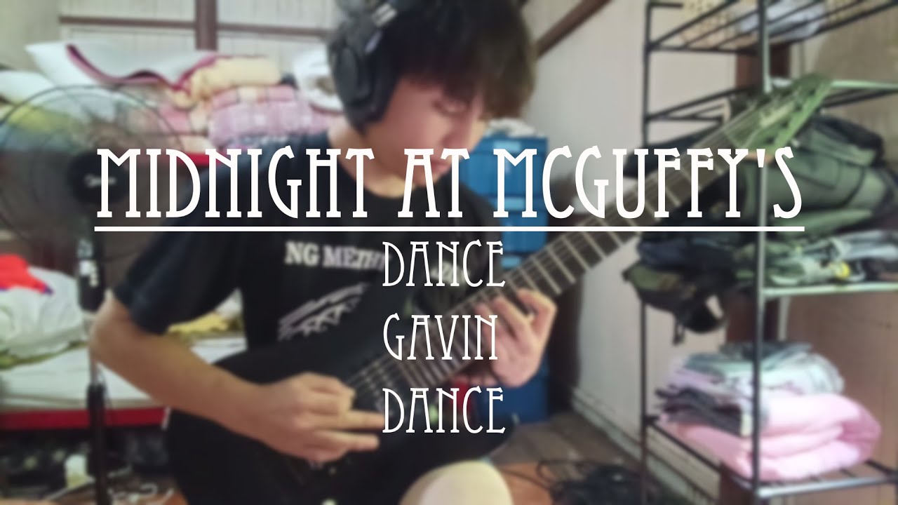 【Guitar Cover】 Dance Gavin Dance - Midnight at McGuffy's