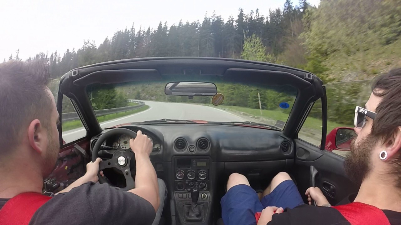 Huty - Hill climb, Mazda MX5 1.8 MB, First touge in season