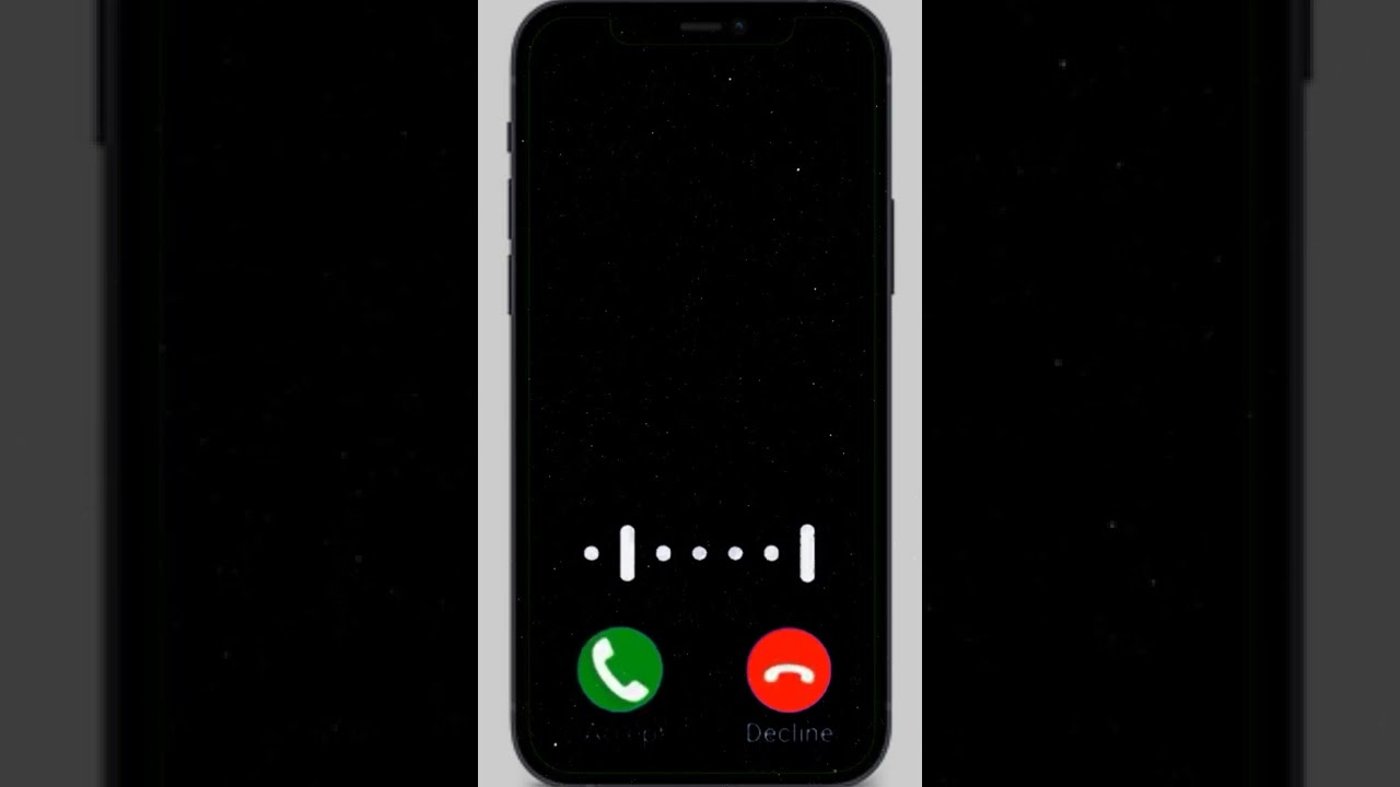 The Perfect Video Template | calling background video| ringtone template| trending black screen