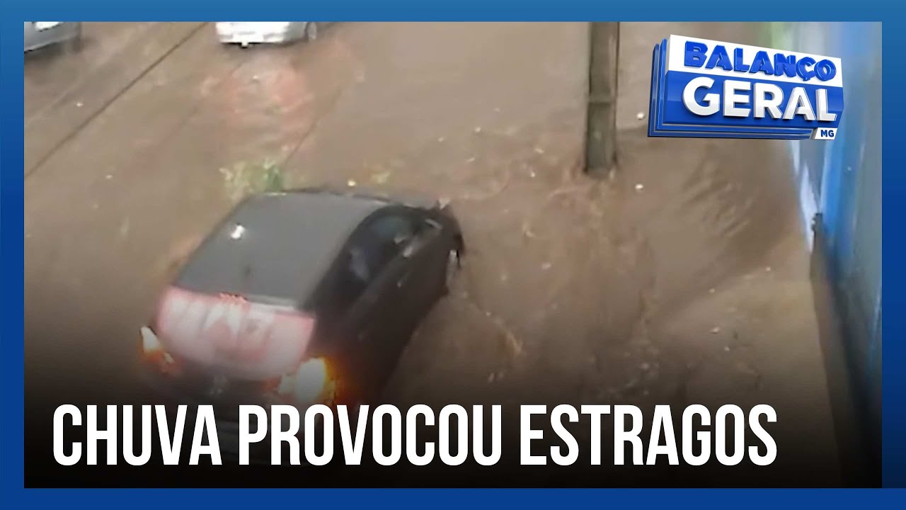 CEMIG e Prefeitura de Uberlândia atuam após chuva forte de sábado | Balanço Geral Minas