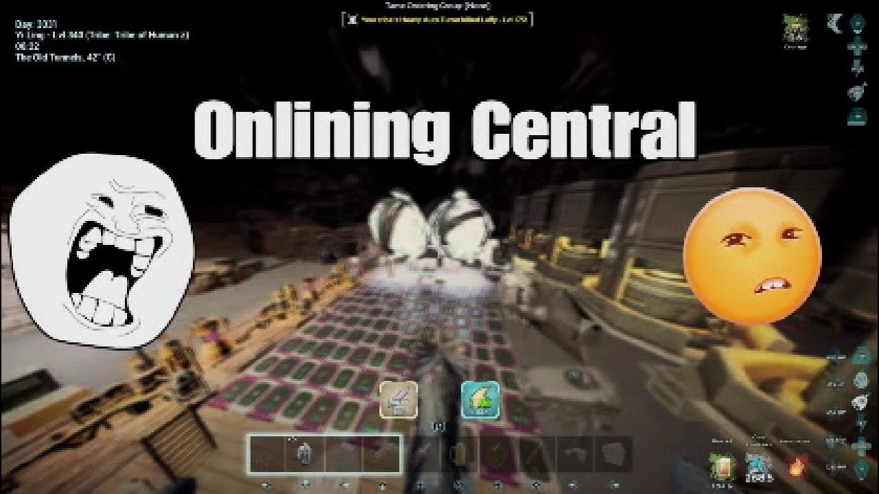 Onlining Central Cave and PvP l Ark Ascended Small Tribes