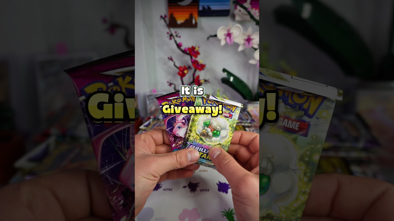 Pokemon Giveaway! 🎉 Brilliant Stars & Fusion Strike Pack Opening  - Episode 61
