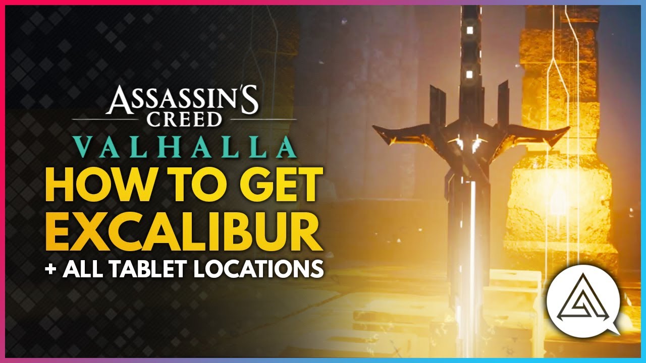 Assassins Creed Valhalla | Как получить Экскалибур + Руководство по расположению всех планшетов