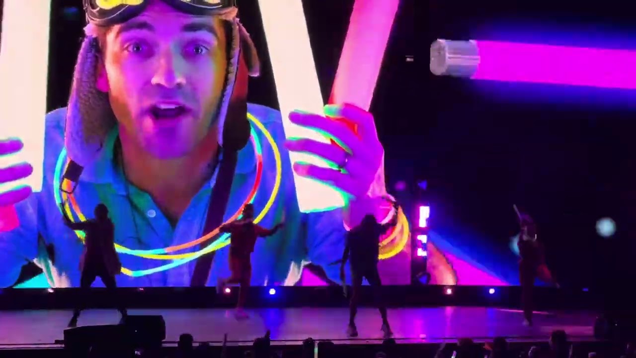Danny Go Live! Glow in the dark. Peacock Theater in LA. Aug 10, 2025. 