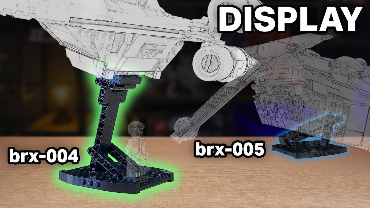 Die BESTEN Aufsteller f&uuml;r DEINE LEGO&reg;-Raumschiffe! 🔥 Brixxyshop brx 004 & brx 005 Review