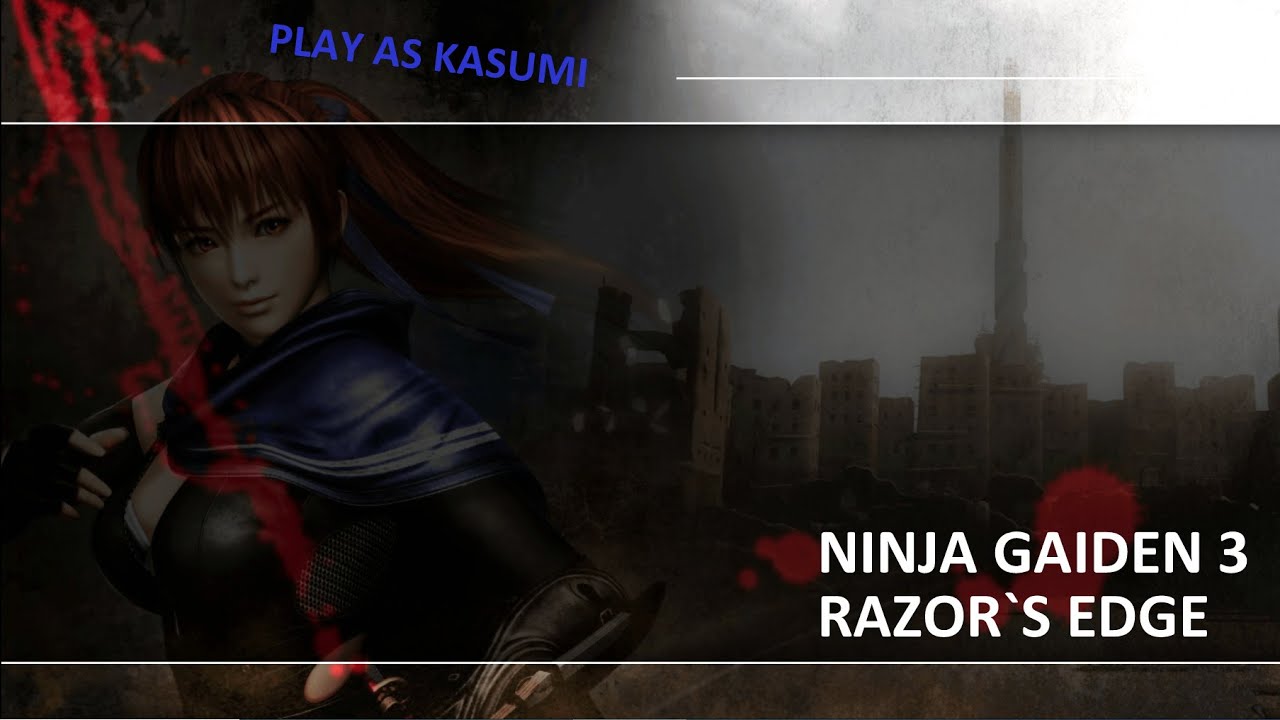 Ninja Gaiden 3 Razor's Edge - Play as Kasumi p.3