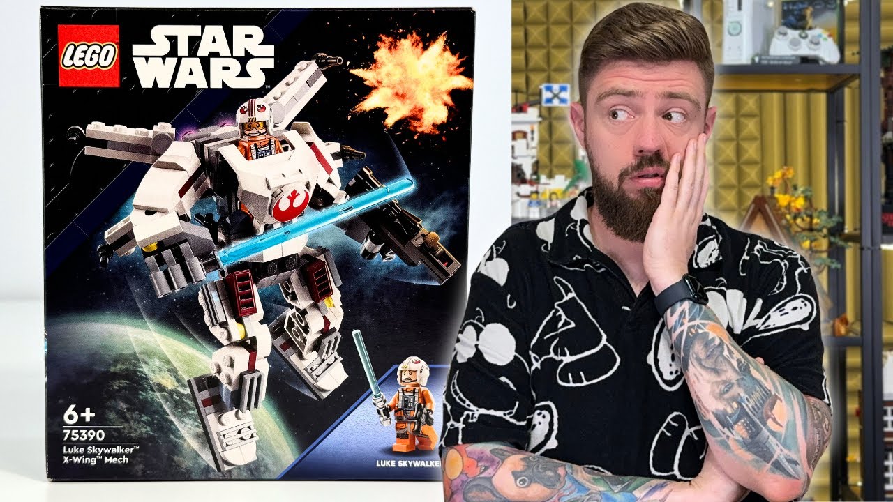MECH X-WING LUKE'A SKYWALKERA 🫢 LEGO STAR WARS 75390 RECENZJA