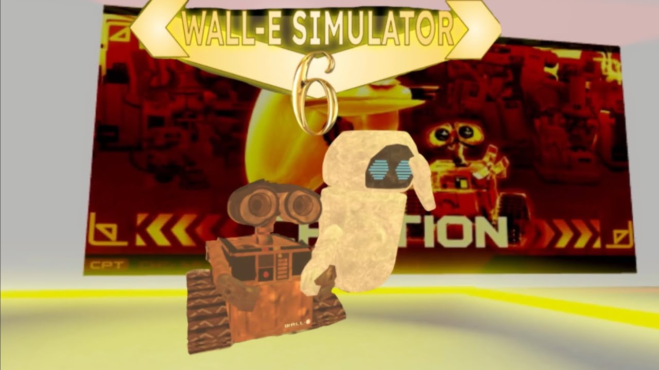 Wall-E Simulator 6 Full Game - Part 1. Roblox