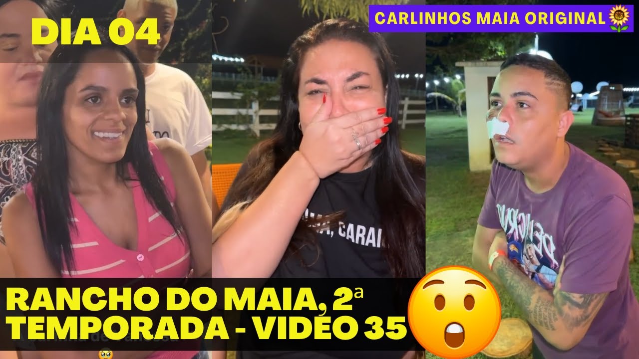 LEVOU SETE PONTOS NA CARA | ELA CHOROU | PARECE QUE VÃO SE SEPARAR 😲😲 | CARLINHOS MAIA 🌻