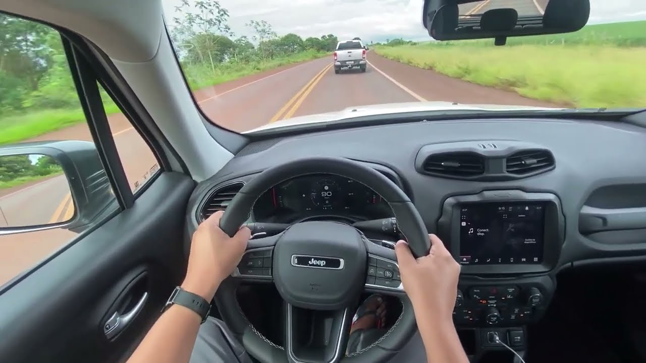 20 MINUTOS DE ESTRADA DE JEEP RENEGADE 1.3 TURBO 2023 🔥🔥🚀🚀🚀