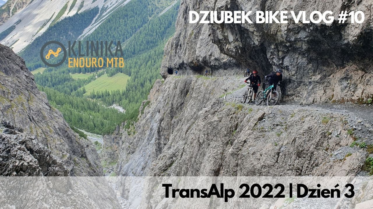 Najbardziej przerażające miejsce na rowerze! Val D`uina | #TransAlp 2022 Dzień 3 | DBV #10