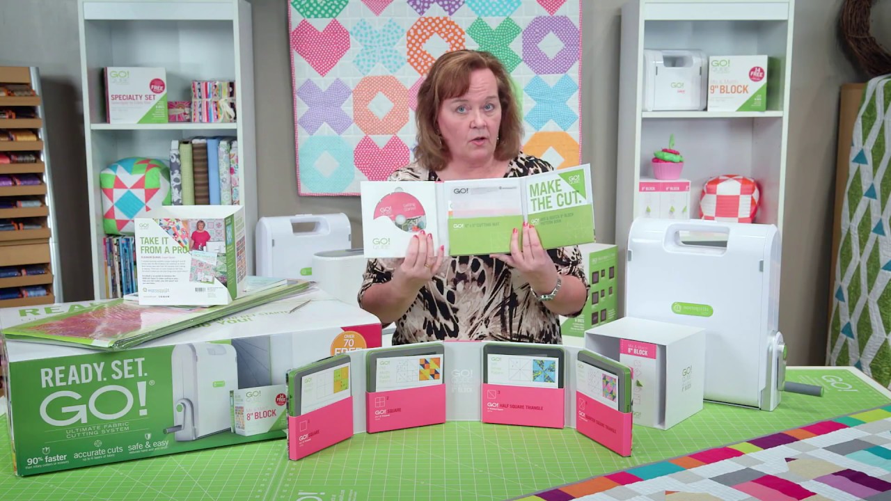 New AccuQuilt Ready. Set. GO! Ultimate Fabric Cutting System