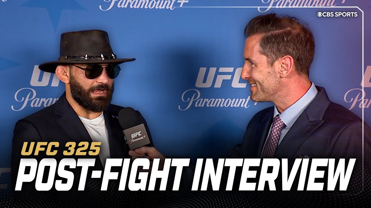 Benoit Saint Denis reacts to his win against Dan Hooker, eyes BMF & Lightweight Titles 👀