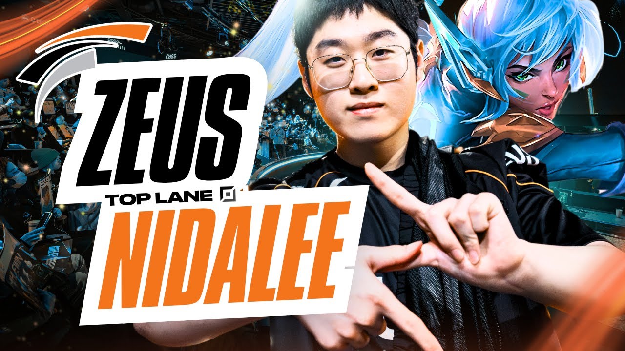 ZEUS LOCKED IN NIDALEE TOP - HLE VS DRX - LCK SPRING 2025