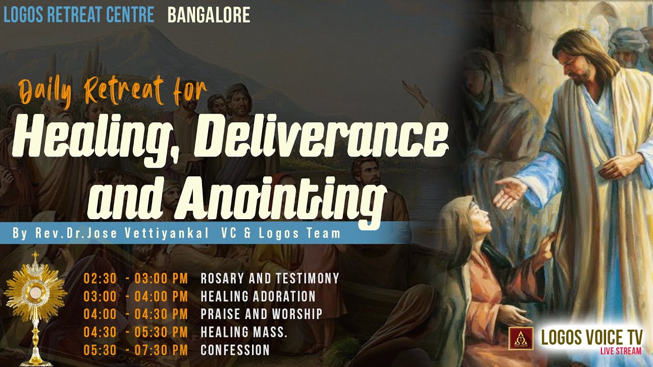 Daily Retreat for Healing, Deliverance and Anointing | 19 - September -2024  |  Logos Retreat Centre