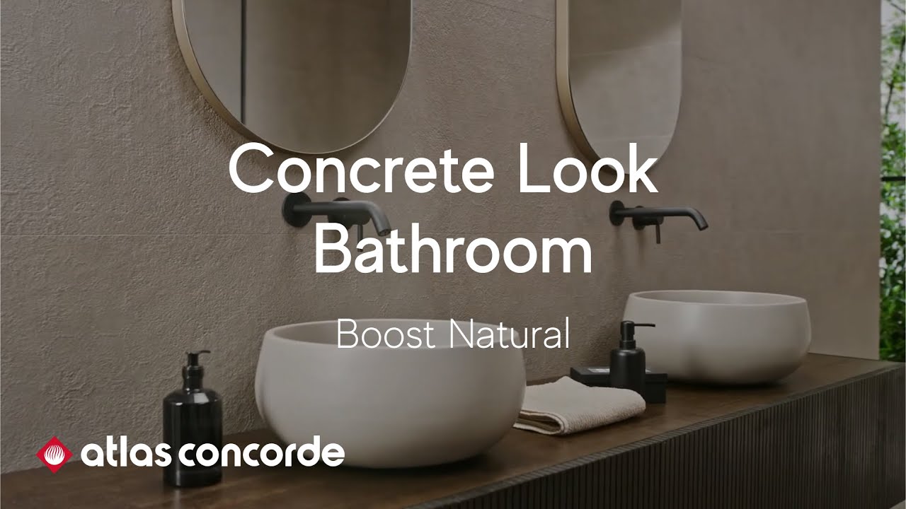 Modern Bathroom Tile Design | Boost Natural by Atlas Concorde