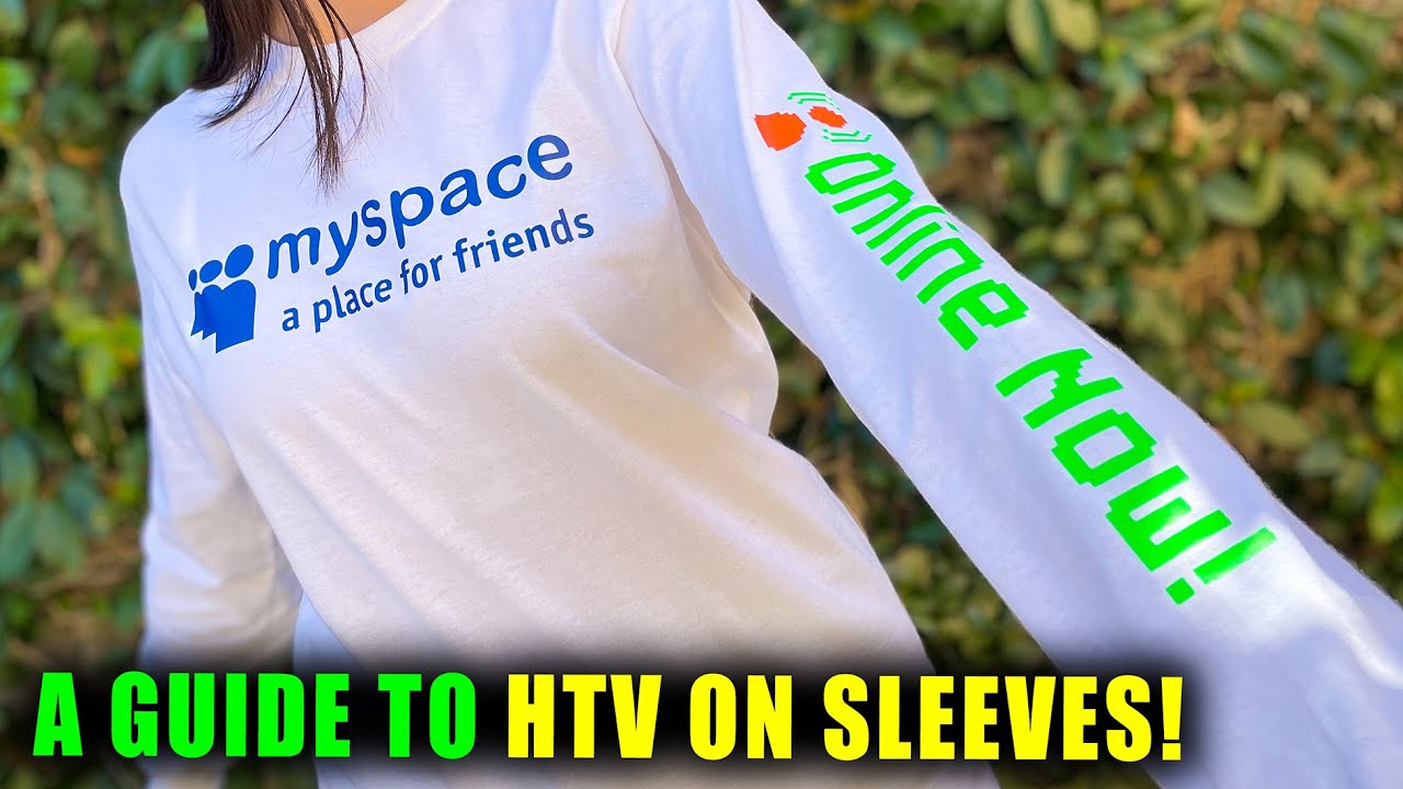 TIPS & TRICKS ON HOW TO APPLY HTV ON LONG SLEEVES || Lucykiins