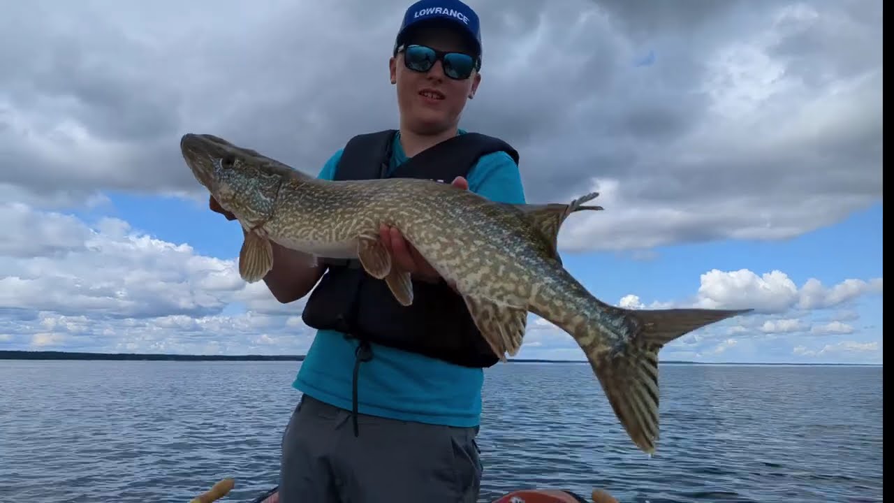 Gäddfiske på Vänern #3 (Mycket fisk)