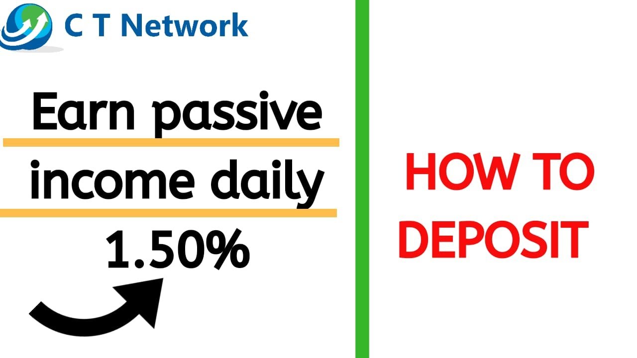 how to deposit in CT passive network