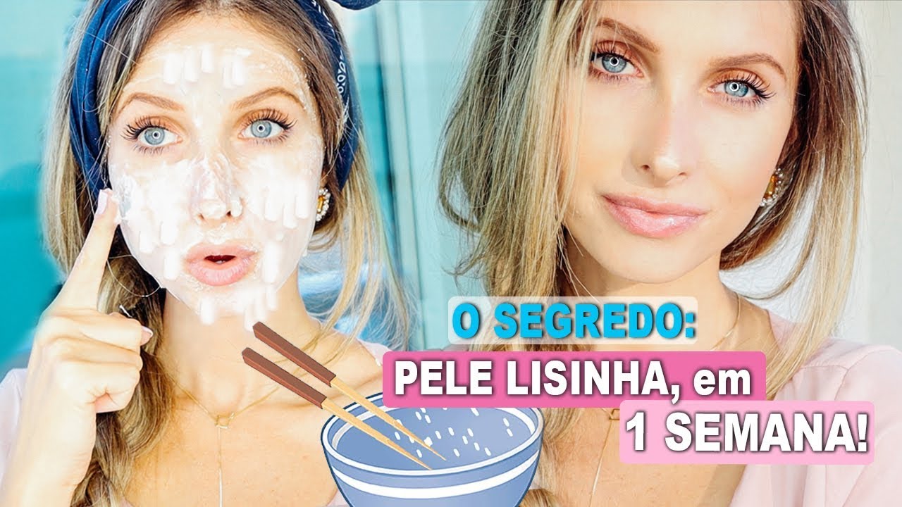 COMO TER UMA PELE LISA E SEM MANCHAS, COM APENAS 3 INGREDIENTES!