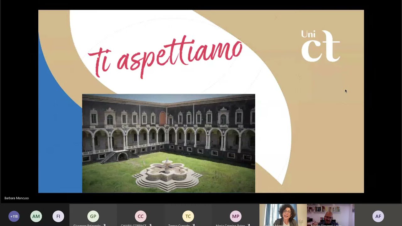 Open Days 2021 | Webinar | Scienze umanistiche e Scuola di Lingue e Letterature straniere (Ragusa)