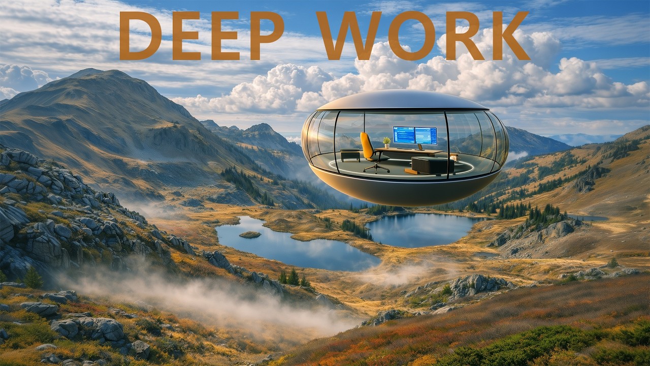 Deep Work — Warm Flow Extended Session | 2 Hours | Deep Focus Groove