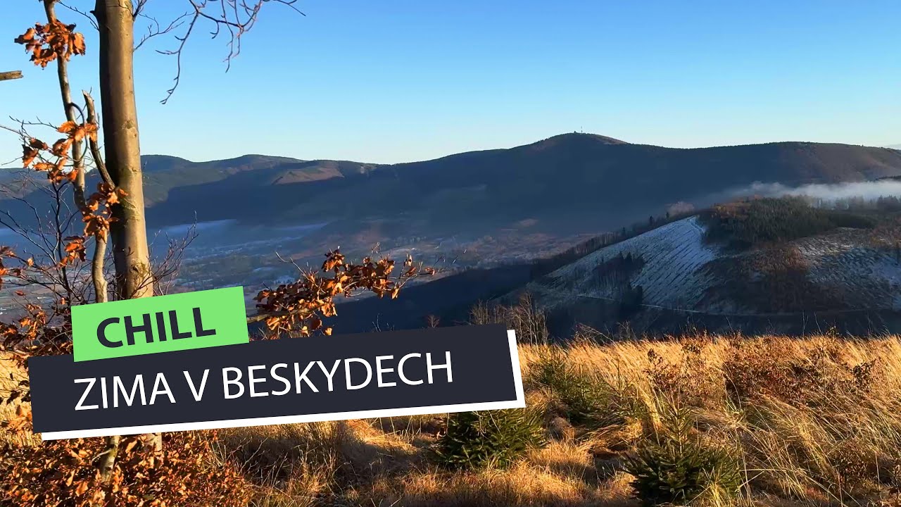 Zima 2026 v Beskydech  - Všechny podoby mrazu při bězích po okolí Trojanovic