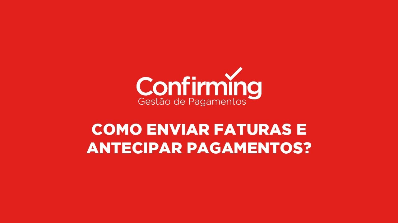 BCN Confirming - Como enviar faturas e antecipar pagamentos