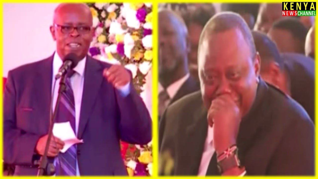 Jimmy Kibaki's funny Tribute Speech that made Uhuru laugh uncontrollably in Othaya 🔥